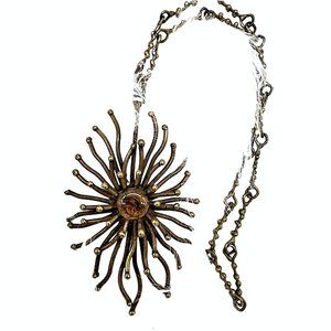 RARE PAL KEPENYES 60's Brutalist Necklace / Pendant - Very Large Stunning Piece